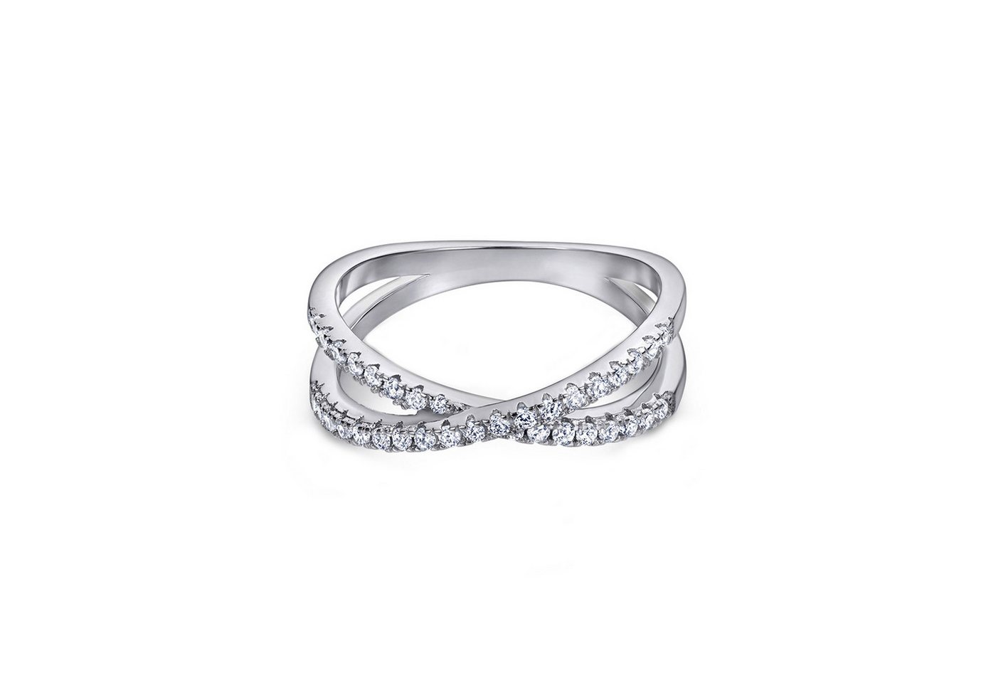 Daisred Fingerring Damen 925 Silber Ring Schmuck mit Geschenkbox von Daisred