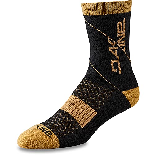 Dakine Unisex Berm Crew Sock, Black/TAN, One Size von Dakine