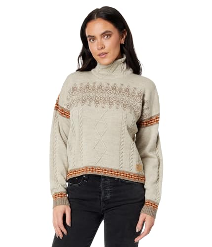 Dale of Norway Damen Aspøy Pullover, Sand Copper mountainstone, L von Dale of Norway