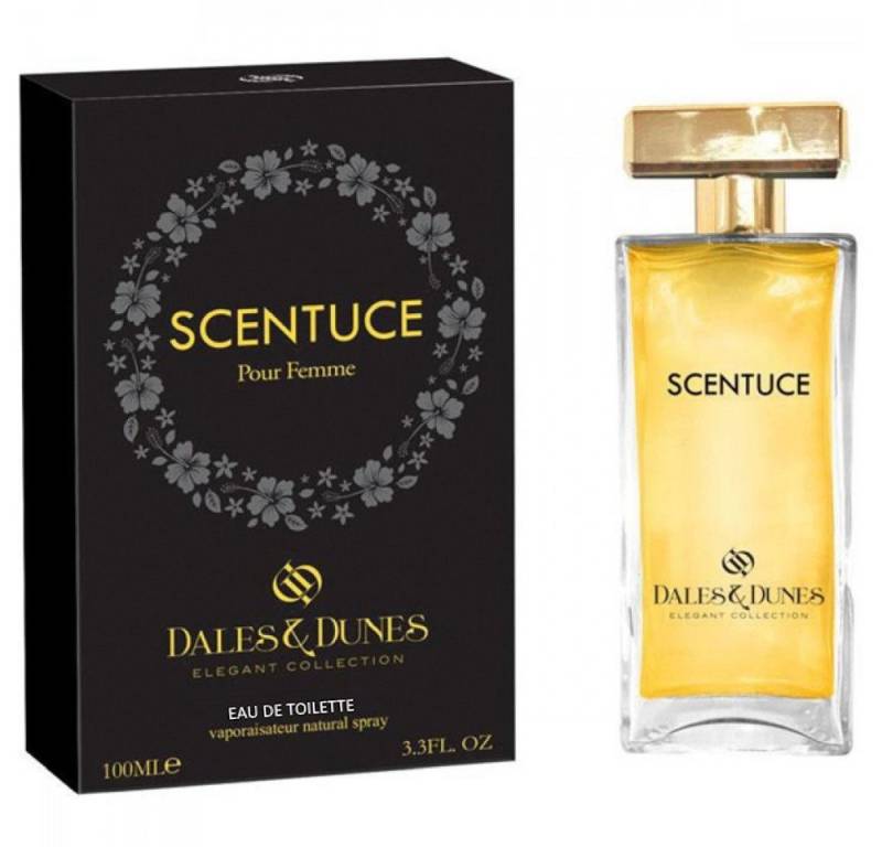 Dales & Dunes Eau de Toilette SCENTUCE - Damen Parfüm - blumig, frische Noten, - 100ml - Duftzwilling / Dupe Sale von Dales & Dunes