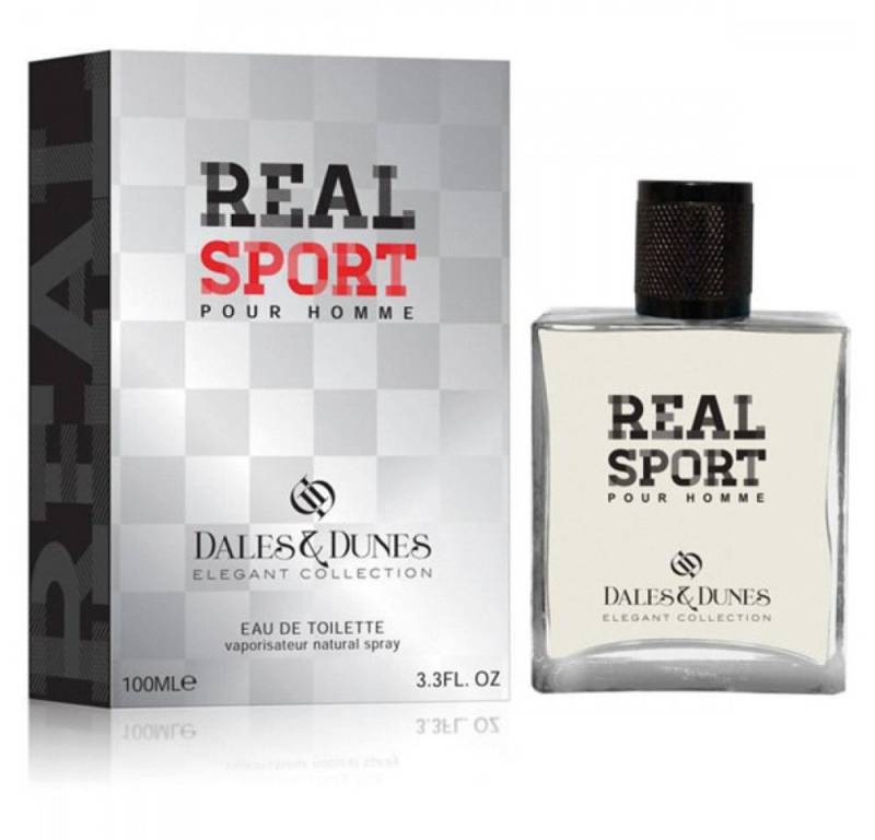 Dales & Dunes Eau de Toilette Real Sport - Herren Parfüm - frische & zitrische Noten, 100ml - Duftzwilling / Dupe Sale von Dales & Dunes