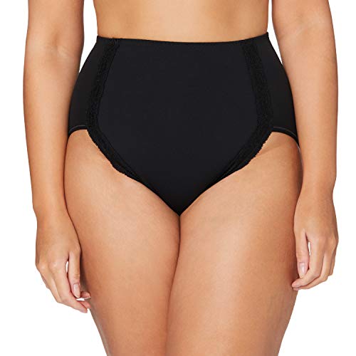 Damart Damen Figurformender Miederslip Culotte Gagne Une Taille Noir (Noir), XL von Damart