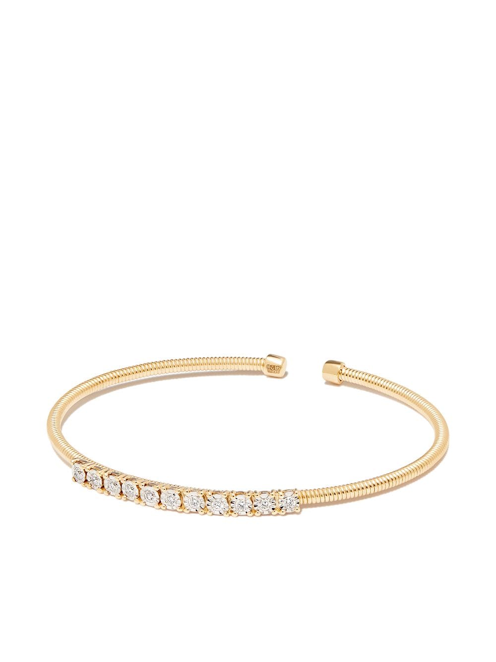 Dana Rebecca Designs 14kt Bea Gelbgoldarmspange mit Diamanten von Dana Rebecca Designs