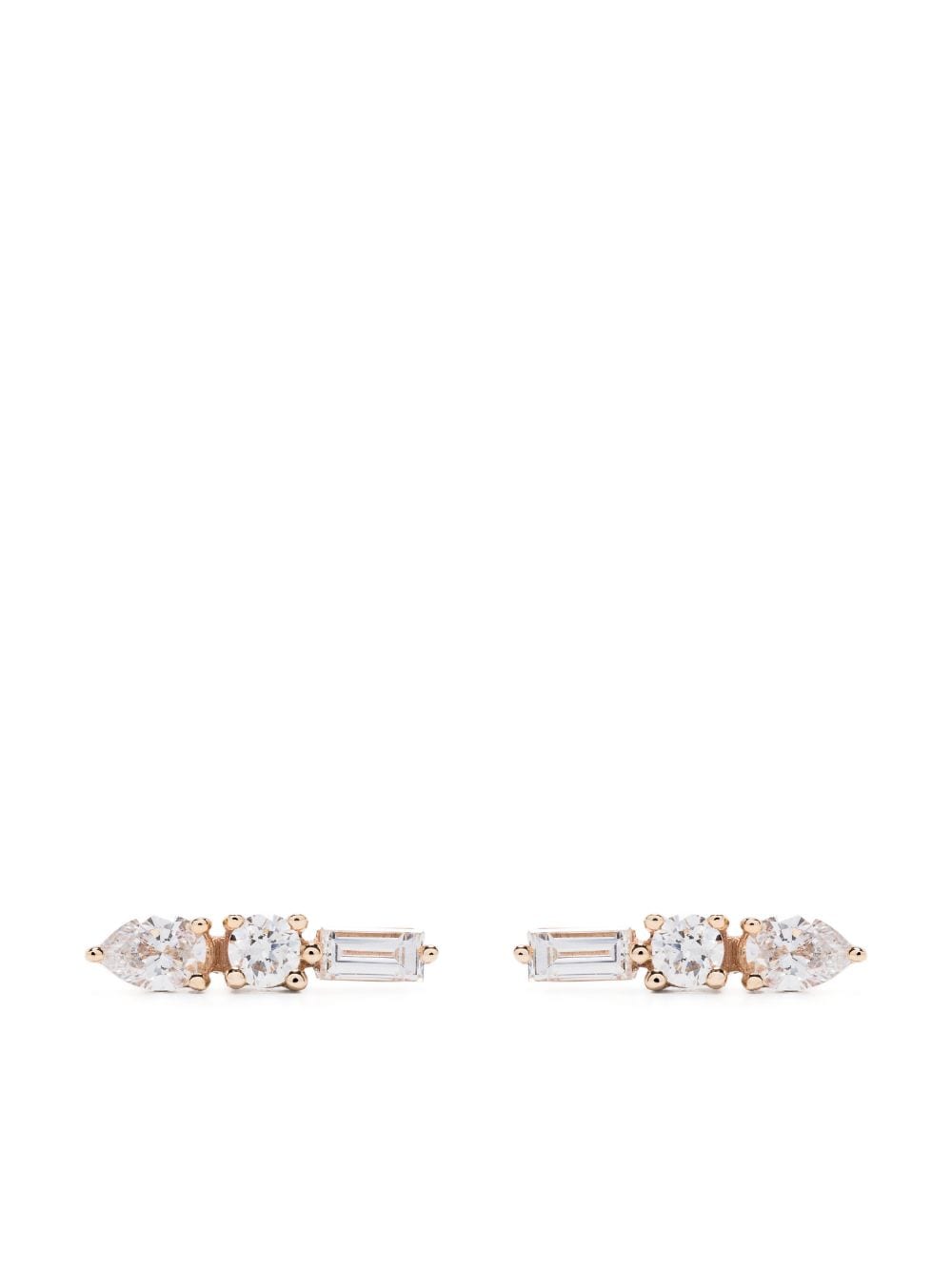 Dana Rebecca Designs 14kt Alexa Jordyn Gelbgoldohrringe mit Diamanten von Dana Rebecca Designs