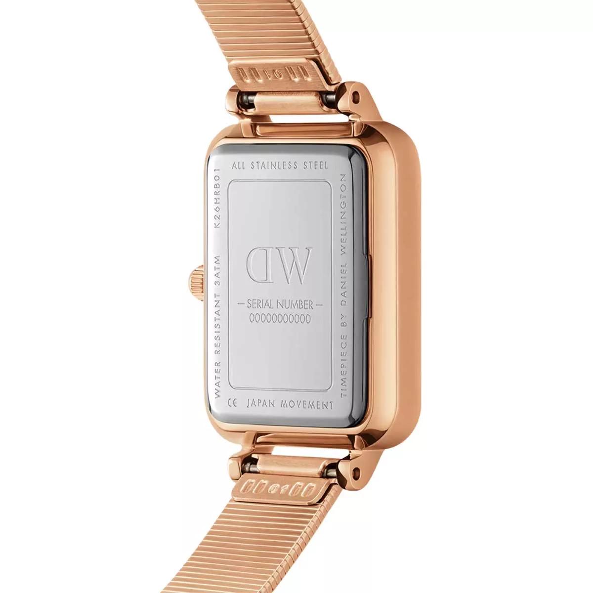 Daniel Wellington Uhr - Dw Quadro-Lumine/Mop Rg - Gr. unisize - in Gold - für Damen von Daniel Wellington