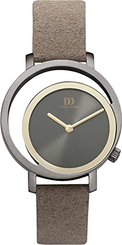 Danish Design Damen-Uhren Analog Quarz One Size Anthrazit 32020129 von Danish Design