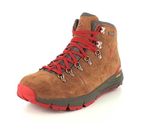 Danner Herren Mountain 600 11,4 cm Wanderstiefel, Braun/Rot-Wildleder, 41.5 EU von Danner