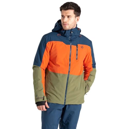 Dare2b Herren Mens Edge Ii Jacket Skijacke, Moonlight Denim Orange, L Dare2b Herren Mens Edge Ii Jacket Skijacke, Moonlight Denim Orange, L von Dare2b