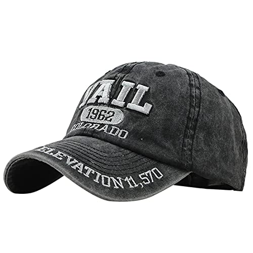 Darringls Baseball Cap Herren Damen Trucker Caps Herren Snapback Basecap Sport Mütze Schlafmütze Cap Washed Vintage Basecap Baseballkappe Sonnenhüte von Darringls