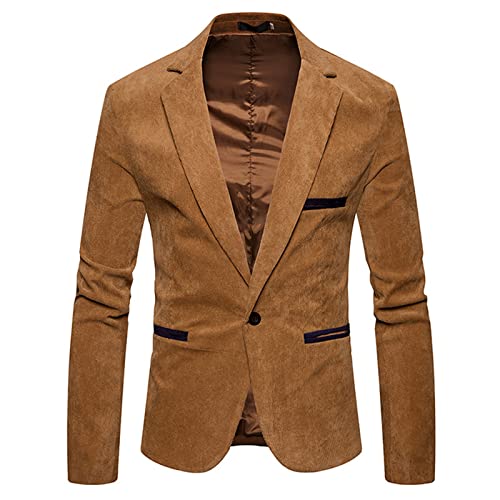 Herren Cord Sakko Casual Blazer Sportlich Business Anzugjacke in Braun Schickes Sakko Jackett aus Cordstoff Herrensakko Modern sportlich Cordsakko für Alltag & Business Herren Cord Sakko Casual Blazer Sportlich Business Anzugjacke in Braun Schickes Sakko Jackett aus Cordstoff Herrensakko Modern sportlich Cordsakko für Alltag & Business von Darringls