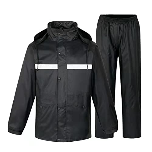 Herren Regenanzug Outdoor Authentic Angel Anzug Jacke + Hose Wasserdicht Thermoanzug Atmungsaktiv Winddicht Angelanzug Winteranzug für Raubfischangler Angler Schneeanzug zum Angeln bei kalten von Darringls