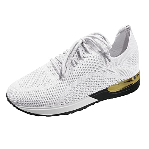 Dasongff Laufschuhe Damen Schuhe Sneakers Große Größe Sportschuhe Turnschuhe Outdoor Joggingschuhe Leichtgewichts Atmungsaktiv Walking Schuhe Fitness Running Shoes Fitnessschuhe von Dasongff