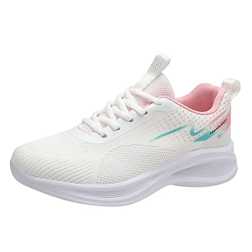 Orthofit Schuhe Damen Sneaker, Damen Sneaker Atmungsaktiv Frauen Sport Schuhe Leicht Laufschuhe Sportschuhe Leichte Weiche Joggingschuhe Laufschuhe Sommerschuhe Fitnessschuhe von Dasongff