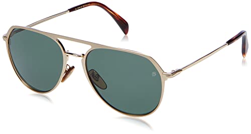 DAVID BECKHAM DB 7095/G/S Brille, Matte Gold, 58 für Herren, Matt Gold von David Beckham