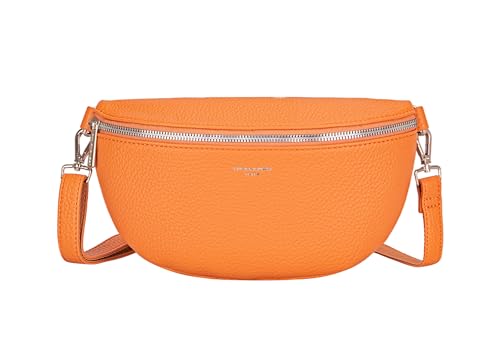 David Jones Paris – Damentasche – Federmäppchen – Ganzes PU-Leder Tasche – Kleine Größe – Arbeit Stadt Mädchen Mode Elegant Trend Abend Ausgehen, Orange von David Jones