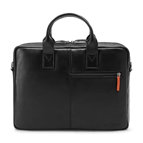 DAVIDOFF ESSENTIALS Herren Aktentasche Schwarz – moderne Businesstasche aus feinem Leder – hochwertige Herren Arbeitstasche inkl. Schulterriemen DAVIDOFF ESSENTIALS Herren Aktentasche Schwarz – moderne Businesstasche aus feinem Leder – hochwertige Herren Arbeitstasche inkl. Schulterriemen von DAVIDOFF