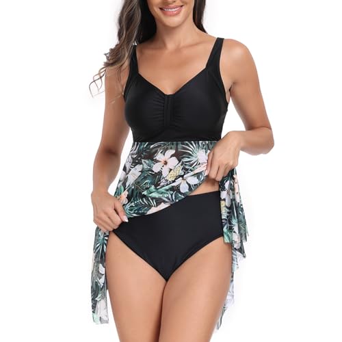 Daysskk Badebekleidung Damen Tankini Badekleid Damen Bauchweg Tankini Damen mit Shorts Bademode Damen Tankini Blumen Badeanzug Zweiteilig Damen Push Up M Daysskk Badebekleidung Damen Tankini Badekleid Damen Bauchweg Tankini Damen mit Shorts Bademode Damen Tankini Blumen Badeanzug Zweiteilig Damen Push Up M von Daysskk