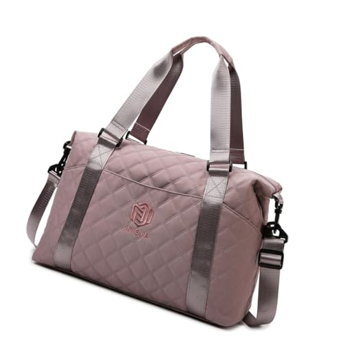 Damen Duffle Bag Große Kapazität Reise Schultertasche für Kurztrip mit einfacher Befestigung am Koffergriff Gym Handtasche, rose, Taschen-Organizer Damen Duffle Bag Große Kapazität Reise Schultertasche für Kurztrip mit einfacher Befestigung am Koffergriff Gym Handtasche, rose, Taschen-Organizer von Ddujbtp