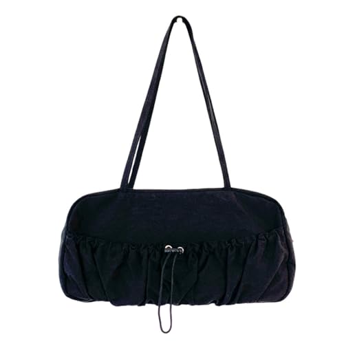 Ddujbtp Handtasche mit großem Fassungsvermögen, modische Nylon-Unterarm-Geldbörse, große Kapazität, Schultertaschen, geeignet für Mädchen und Frauen, Schwarz , Taschen-Organizer Ddujbtp Handtasche mit großem Fassungsvermögen, modische Nylon-Unterarm-Geldbörse, große Kapazität, Schultertaschen, geeignet für Mädchen und Frauen, Schwarz , Taschen-Organizer von Ddujbtp