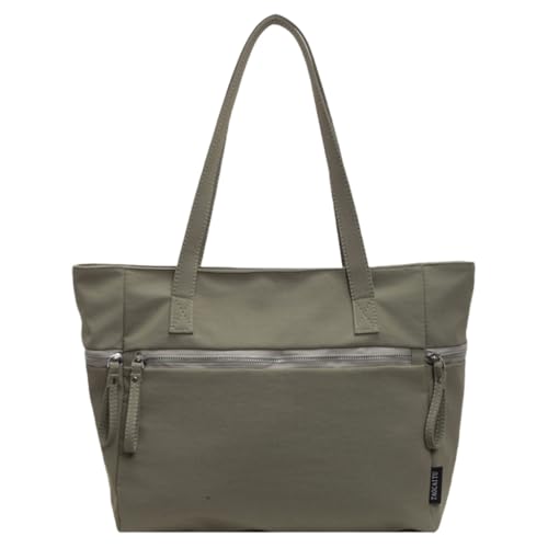Ddujbtp Lässige Unisex-Umhängetasche aus Segeltuch für Studenten, große Kapazität, Handtasche für Unterricht und Pendeln, Büchertasche mit Reißverschluss, grün, Taschen-Organizer Ddujbtp Lässige Unisex-Umhängetasche aus Segeltuch für Studenten, große Kapazität, Handtasche für Unterricht und Pendeln, Büchertasche mit Reißverschluss, grün, Taschen-Organizer von Ddujbtp