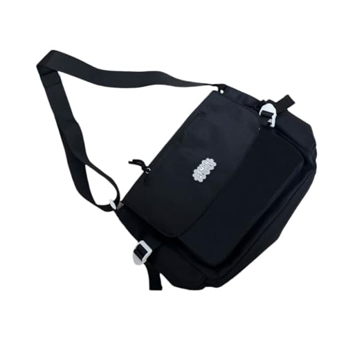 Itabag Umhängetasche, transparent, passend für Studenten, Büchertasche, japanischer Stil, Kuriertasche für den täglichen Gebrauch, Schwarz , Taschen-Organizer Itabag Umhängetasche, transparent, passend für Studenten, Büchertasche, japanischer Stil, Kuriertasche für den täglichen Gebrauch, Schwarz , Taschen-Organizer von Ddujbtp