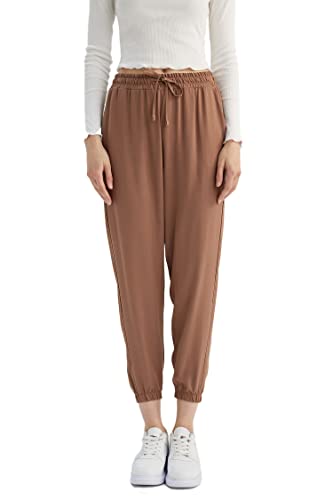 DeFacto Damen X0140az Sweatpants, Lt.Brown, 40 EU von DeFacto