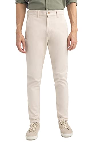 DeFacto Herren Z0302az Pants, Beige, 32-34 EU von DeFacto