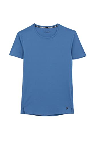 DeFacto Herren Z5434az T-Shirt, Blau, S EU von DeFacto