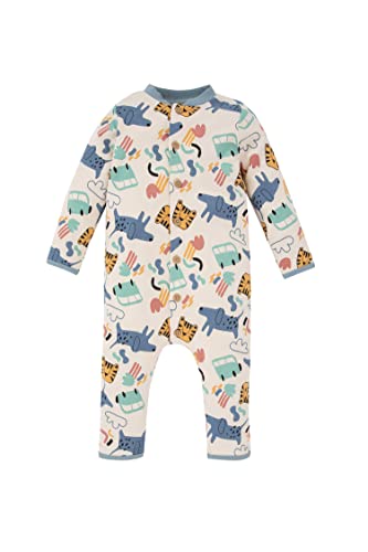 DeFacto Jungen Z6935a2 Overalls, Ecru, 9-12 Monate EU von DeFacto