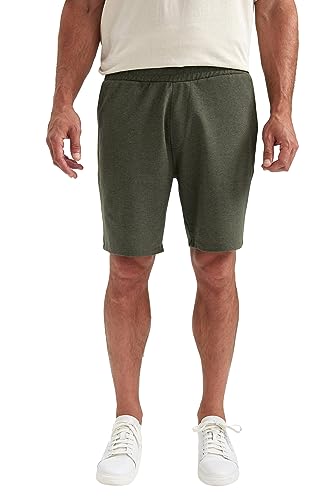 DeFacto Men's B0650AX Shorts, Khaki Melange, M von DeFacto