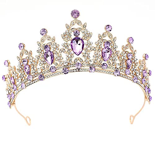 Kristall-Strass-Hochzeits-Tiara für Braut, Hochzeit, Prinzessin, Königin, Krönung, Geburtstagsfeier, silberne Krone, Mädchen und Frauen, Karneval, Party, Urlaub, Feier für Erwachsene von Decentraland