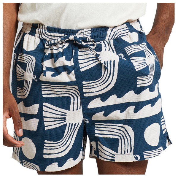 DEDICATED - Shorts Essingen Seagulls - Shorts Gr L;XL grau von Dedicated