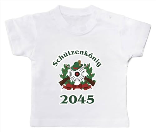 Deitert Babyshirt Schützenkönig 2045" 6-12 Monate (68-74 cm) von Deitert