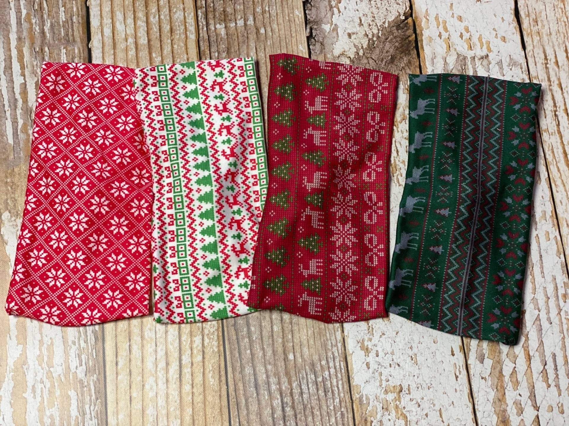 Die Ugly Christmas Sweater Print Stirnbänder von DelawareThreads