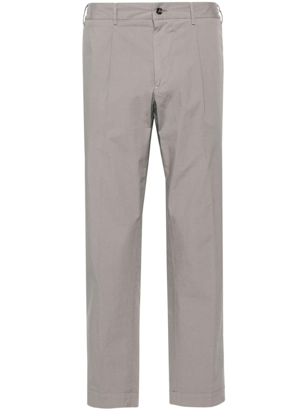 Dell'oglio Halbhohe Tapered-Chino - Grau von Dell'oglio