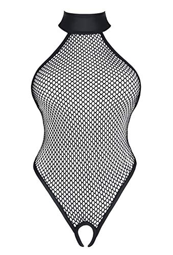 Demoniq Damen Netz-Body mit Wetlook XL Demoniq Damen Netz-Body mit Wetlook XL von Demoniq
