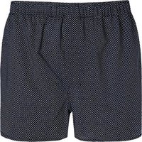 DEREK ROSE Herren Boxershorts blau Baumwolle gemustert von Derek Rose