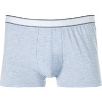 DEREK ROSE Herren Trunks blau Baumwolle unifarben von Derek Rose