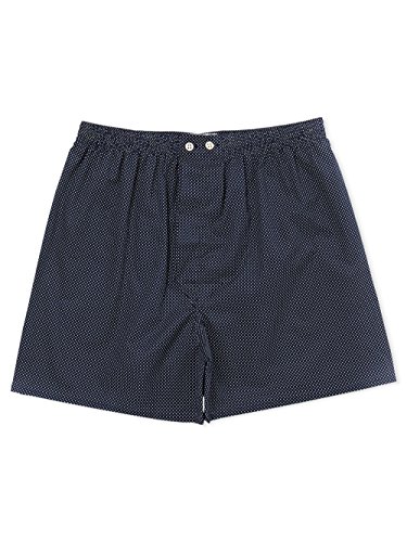 Derek Rose Herren Plaza 21 Col B Boxershorts - Blau - X-Large von Derek Rose