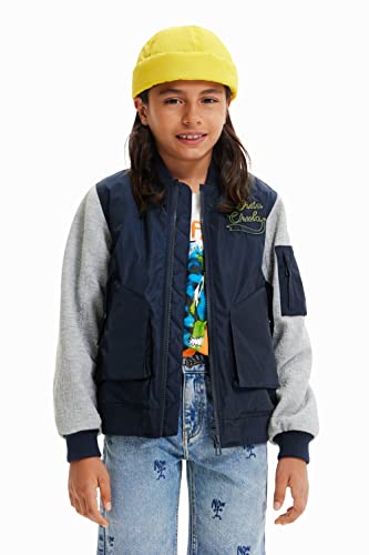 Desigual Boy's 5000 Navy CHAQ_Baseball, Blue, 12 von Desigual