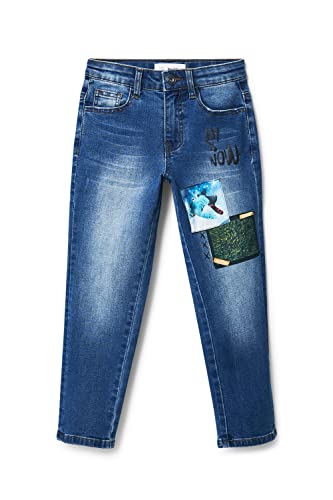 Desigual Boy's Ansar 5008 Denim Dark Blue Jeans, 11/12 Years von Desigual