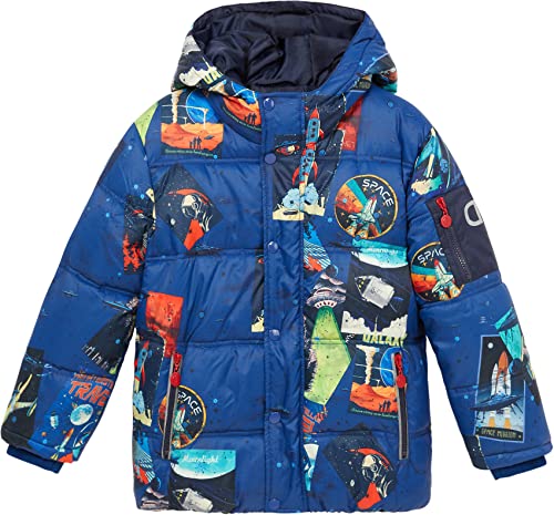 Desigual Boys CHAQ_ATLANTICO Jacket, Blue, 9/10 von Desigual