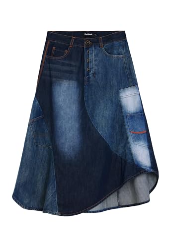Desigual FAL_Patch CLO, 5053 Denim MEDIUM WASH, S Desigual FAL_Patch CLO, 5053 Denim MEDIUM WASH, S von Desigual