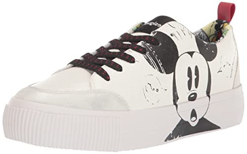 Desigual Damen Shoes_Street_Mickey CRAC 1000 White, 40 EU von Desigual