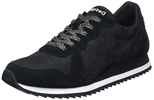 Desigual Herren 20SZJA01200043 Sneaker, Black, 43 EU von Desigual