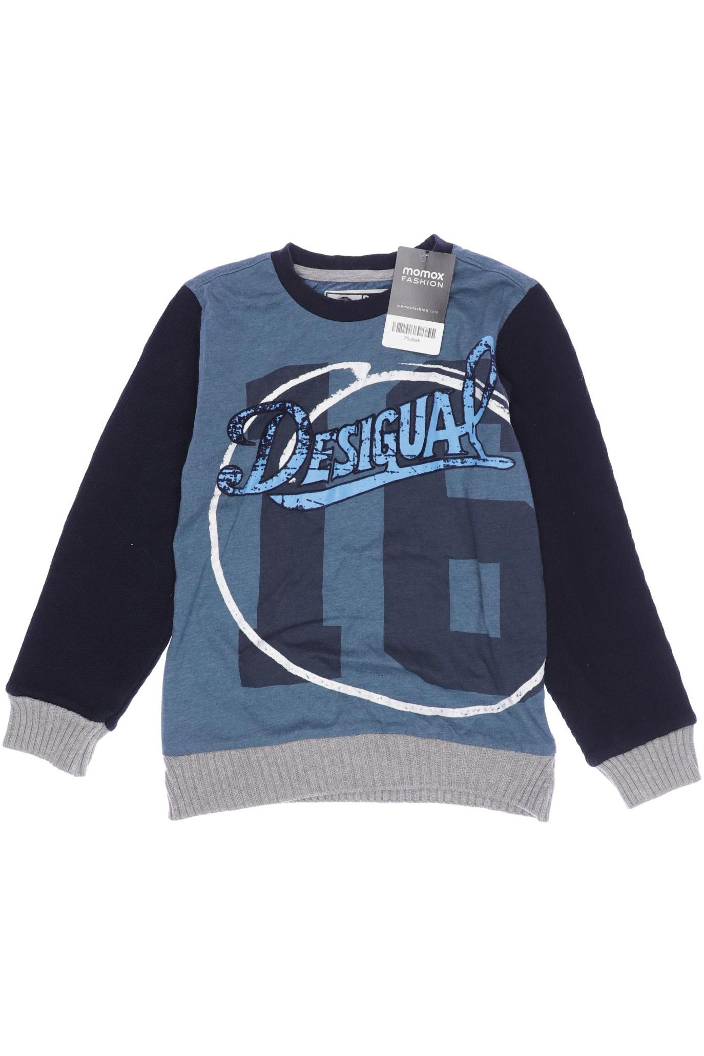 Desigual Herren Pullover, blau, Gr. 128 von Desigual