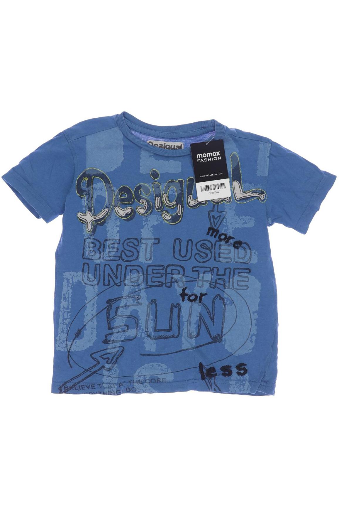 Desigual Herren T-Shirt, blau, Gr. 104 von Desigual