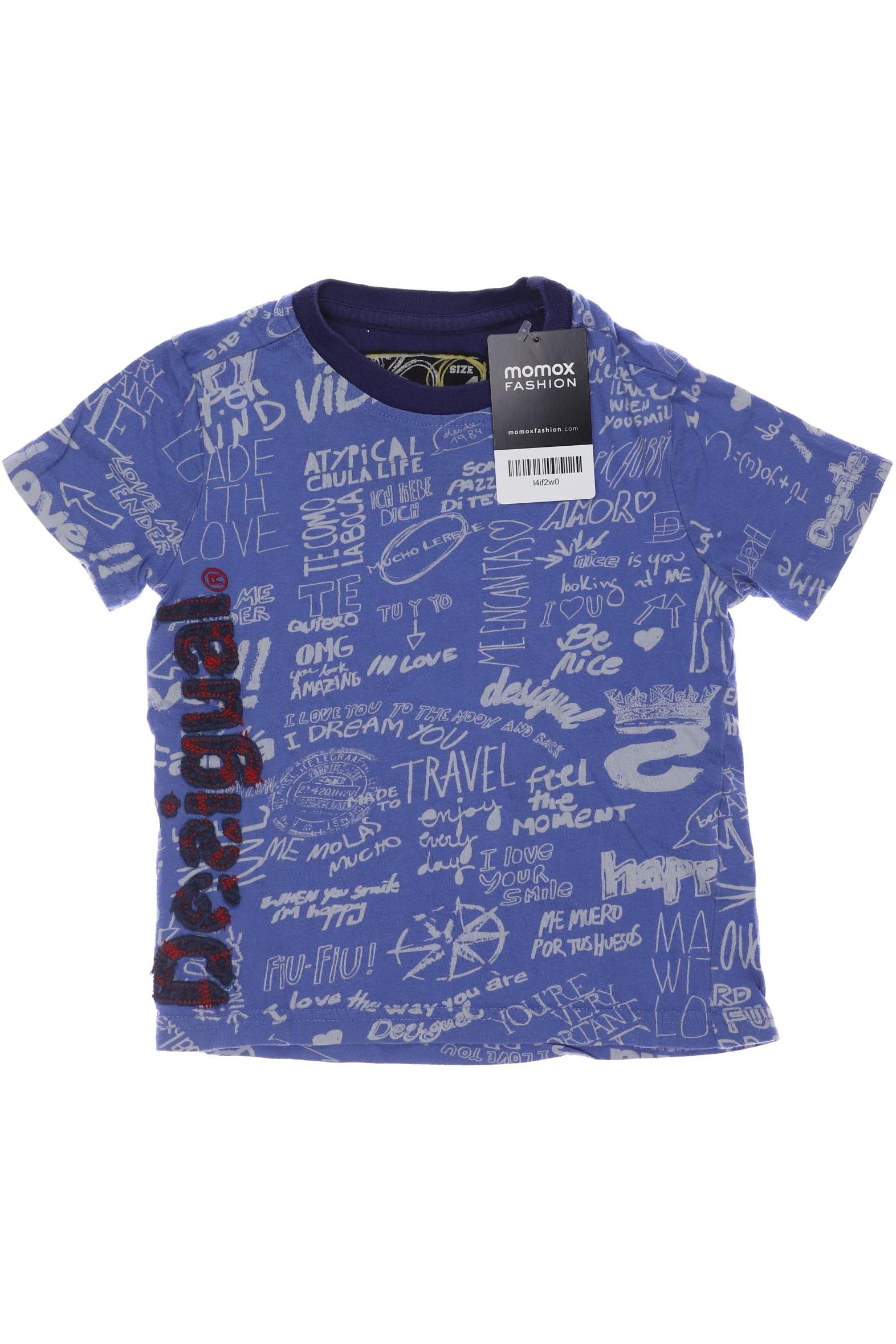 Desigual Herren T-Shirt, blau, Gr. 104 von Desigual