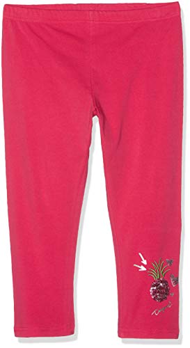 Desigual Mädchen Girl Knit Cross Leggings, Rot (Pink Fuschia 3022), 104 (Herstellergröße: S) von Desigual