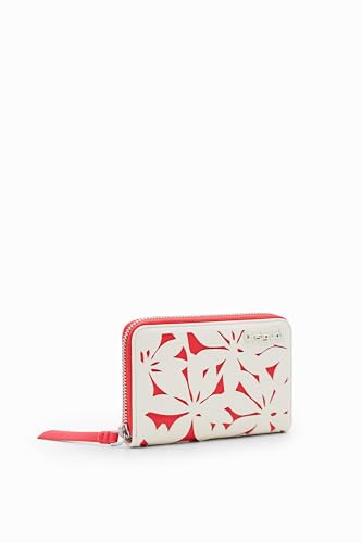 Desigual Women's Mone_Onyx Marisa Tri-Fold Wallet, Orange von Desigual